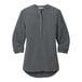 A graphite Port Authority short sleeve blouse.