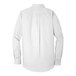 A white Port Authority long sleeve poplin dress shirt.
