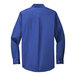 A Port Authority royal blue and classic navy long sleeve dress shirt.