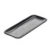 Elite Global Solutions JW5411 Zen 10 7/8 inch x 4 5/8 inch Black Rectangular Wave Tray