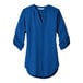 A Port Authority True Blue short sleeve blouse for women.