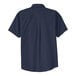 A Port Authority navy and light stone short sleeve dress shirt.