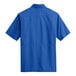 A Port Authority True Royal short sleeve shirt with a collar.