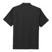 A back view of a black Port Authority short sleeve staff shirt.