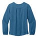 A Port Authority Aegean blue short sleeve blouse.
