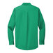 A Port Authority court green long sleeve poplin dress shirt.