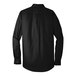 A Port Authority black long sleeve button down dress shirt.