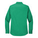 A Port Authority women's Court Green long sleeve dress shirt.