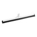 A white and black Ettore Wipe'n Dry floor squeegee with a black and white handle.