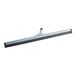 A close-up of the Ettore 36" steel floor squeegee with a black handle.