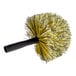 A yellow and black Ettore Elite 8000 Cobweb Duster with a handle.