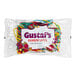 A clear package of Gustaf's Rainbow Licorice Laces.
