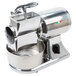A silver Fama Electric Hard Cheese Grater with a bowl.