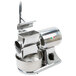 A silver Fama Electric Hard Cheese Grater with a bowl attachment.