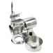 A Fama Electric Hard Cheese Grater with a bowl attachment.