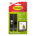 A package of 3M Command large black picture hanging strip pairs.