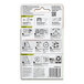 A white box of 3M Command large black picture hanging strip pairs with instructions on the box.