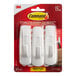 A 3 pack of white 3M Command utility hooks.