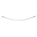 Crescent Suite B60BS6 5' Stainless Steel Curved Shower Curtain Rod with Bright Finish