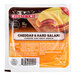 A package of a Cheesewich salami and cheddar cheese sandwich.