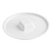 A white square lid for an Avantco tub holder.