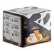 A white box of Cheesewich salami and provolone cheese sandwiches with a picture of food on it.