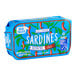 A blue Sea Tales box of Sardines in Extra Virgin Olive Oil with Chili.