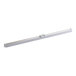 A long white metal light fixture.