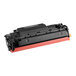 A black and red Point Plus printer toner cartridge for Canon D1620 and D1650.