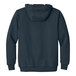 A navy CornerStone hooded sweatshirt with a full zipper and thermal lining.