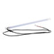An Avantco LED light with black and white wires.