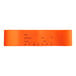 An orange paper band with blank space for writing.