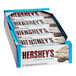 A white box of 36 Hershey's Cookies n' Creme chocolate bars.