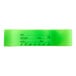 A green rubber band with black text that reads "Choice Green"
