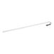 An Avantco LED light with a white tube and a metal handle on it.