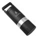 A black and silver cylindrical VSSL Java coffee grinder.