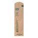 A brown rectangle shaped cardboard box with green text that reads "Eco-Products Kraft Compostable Silverware / Bakery Bag"