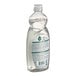 A close-up of a Seventh Generation dish soap bottle with a label.