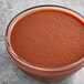 A bowl of Endless Harvest raspberry puree.