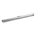 An Avantco night curtain for an air curtain merchandiser. A long metal tube with a white background.