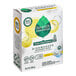 A white box of Seventh Generation lemon dishwasher detergent packs with a yellow and green label.