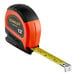 A Stanley 12' LEVERLOCK Hi-Visibility Tape Measure with a yellow tape measure.