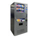 A VEND MACH QUICK BREAK COMBO QB4000 vending machine with drinks and snacks inside.