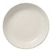 A white porcelain bowl with a small rim.