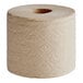 A  Leafy 4" x 4" bamboo toilet paper roll with a leaf pattern.