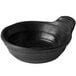 Elite Global Solutions JWT55 Zen 6 oz. Black Round Sauce Bowl