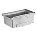 A stainless steel Grindmaster Cecilware drip pan with a lid.