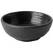 Elite Global Solutions JWT56 Zen 4 oz. Black Round Kozara Sauce Cup