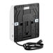 The back of a white Lavex ThinDry automatic hand dryer with a cord.