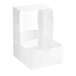 A white box with a window.